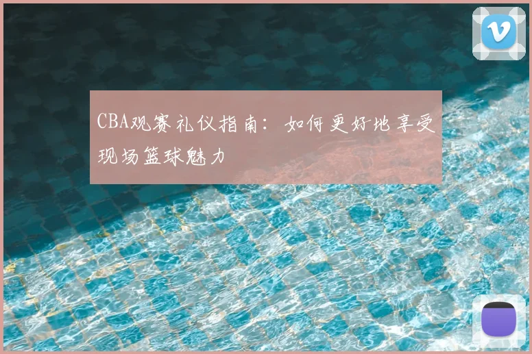 CBA观赛礼仪指南：如何更好地享受现场篮球魅力